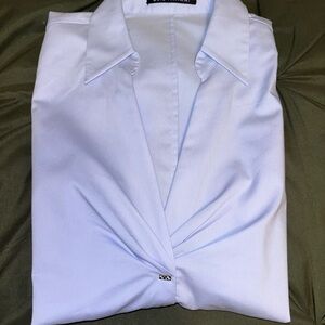 Elie Tahari Light Blue Blouse – Size XS
